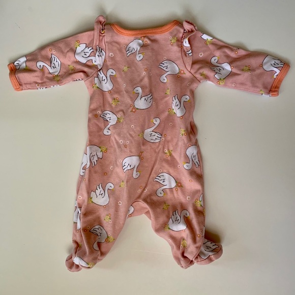 Newborn | Peach Swan Sleep and Play - Picture 3 of 5